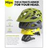 OutdoorMaster Gem Recreational MIPS Cycling Helmet – Two Removable Liners & Ventilation in Multi-Environment – Bike Helmet in Mountain, Motorway for Youth & Adult(Speed Yellow)