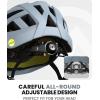 OutdoorMaster Gem Recreational MIPS Cycling Helmet – Two Removable Liners & Ventilation in Multi-Environment – Bike Helmet in Mountain, Motorway for Youth & Adult(Aqua Blue)