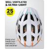 OutdoorMaster Gem Recreational MIPS Cycling Helmet – Two Removable Liners & Ventilation in Multi-Environment – Bike Helmet in Mountain, Motorway for Youth & Adult(Chalk Cliff)
