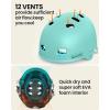 OutdoorMaster Kayak Helmet, Wakeboard Helmet Whitewater Helmet Men Women, Water Helmet with Ear Pads, Surf Helmet 12 Vents Dial Fit Adjustment Longboard Helmet, Perfect for Kayaking, Boating(Matte Green)