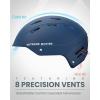 OutdoorMaster Kelvin II Ski Helmet – Snow Sport Helmet Snowboard Helmet for Men Women & Youth(Dark Blue)