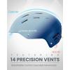 OutdoorMaster Kelvin II Ski Helmet – Snow Sport Helmet Snowboard Helmet for Men Women & Youth(Gradient Blue)