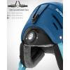 OutdoorMaster Kelvin II Ski Helmet – Snow Sport Helmet Snowboard Helmet for Men Women & Youth(Gradient Blue)