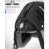 OutdoorMaster Kelvin II Ski Helmet – Snow Sport Helmet Snowboard Helmet for Men Women & Youth(Matte Black)