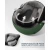OutdoorMaster Kelvin II Ski Helmet – Snow Sport Helmet Snowboard Helmet for Men Women & Youth(Matte Green)