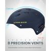 OutdoorMaster Kelvin II Ski Helmet – Snow Sport Helmet Snowboard Helmet for Men Women & Youth(Matte Harbor Blue)