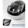 OutdoorMaster Kelvin II Ski Helmet – Snow Sport Helmet Snowboard Helmet for Men Women & Youth(Matte White)