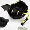 OutdoorMaster Kelvin Ski Helmet – Snowboard Helmet for Men, Women & Youth(Black+lemon)