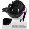 OutdoorMaster Kelvin Ski Helmet – Snowboard Helmet for Men, Women & Youth(Black+pink)