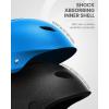 OutdoorMaster Kelvin Ski Helmet – Snowboard Helmet for Men, Women & Youth(Blue)
