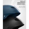 OutdoorMaster Kelvin Ski Helmet – Snowboard Helmet for Men, Women & Youth(Dark Blue)
