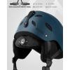 OutdoorMaster Kelvin Ski Helmet – Snowboard Helmet for Men, Women & Youth(Dark Blue)