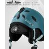OutdoorMaster Kelvin Ski Helmet – Snowboard Helmet for Men, Women & Youth(Forest Green)
