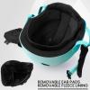 OutdoorMaster Kelvin Ski Helmet – Snowboard Helmet for Men, Women & Youth(Gradient Green)