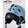 OutdoorMaster Kelvin Ski Helmet – Snowboard Helmet for Men, Women & Youth(Gray Blue)