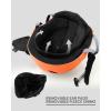 OutdoorMaster Kelvin Ski Helmet – Snowboard Helmet for Men, Women & Youth(Matte Orange)