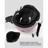 OutdoorMaster Kelvin Ski Helmet – Snowboard Helmet for Men, Women & Youth(Matte Pink)