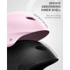 OutdoorMaster Kelvin Ski Helmet – Snowboard Helmet for Men, Women & Youth(Matte Pink)