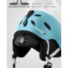 OutdoorMaster Kelvin Ski Helmet – Snowboard Helmet for Men, Women & Youth(mint Green)