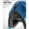 OutdoorMaster MIPS Ski Helmet – Kelvin II MIPS Snow Sport Helmet Snowboard Helmet for Men Women & Youth(Gradient Blue)