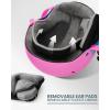 OutdoorMaster MIPS Ski Helmet – Kelvin II MIPS Snow Sport Helmet Snowboard Helmet for Men Women & Youth(Gradient Pink Blue)