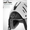 OutdoorMaster MIPS Ski Helmet – Kelvin II MIPS Snow Sport Helmet Snowboard Helmet for Men Women & Youth(Matte White)