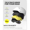 OutdoorMaster MIPS Ski Helmet – Kelvin II MIPS Snow Sport Helmet Snowboard Helmet for Men Women & Youth(Matte White)