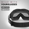 OutdoorMaster OTG Ski Goggles – Over Glasses Ski/Snowboard Goggles for Men, Women & Youth – 100% UV Protection(A1-vlt 11%)