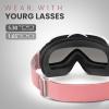 OutdoorMaster OTG Ski Goggles – Over Glasses Ski/Snowboard Goggles for Men, Women & Youth – 100% UV Protection(A3-vlt 11.5%)