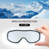OutdoorMaster OTG Ski Goggles – Over Glasses Ski/Snowboard Goggles for Men, Women & Youth – 100% UV Protection(A4-vlt 80%)