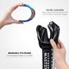 OutdoorMaster OTG Ski Goggles – Over Glasses Ski/Snowboard Goggles for Men, Women & Youth – 100% UV Protection(Vlt 15.6%)