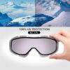 OutdoorMaster OTG Ski Goggles – Over Glasses Ski/Snowboard Goggles for Men, Women & Youth – 100% UV Protection(Vlt 17%)