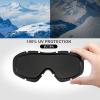 OutdoorMaster OTG Ski Goggles – Over Glasses Ski/Snowboard Goggles for Men, Women & Youth – 100% UV Protection(Vlt 8%)