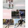 OutdoorMaster Skate Protective Gear Set for Adult & Youth, Skateboard Helmet Knee and Elbow Pads with Wrist Guards for Scooter, Inline Roller Skating, Skateboarding(Pink +Pink)