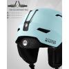 OutdoorMaster Ski Helmet Set,Snowboard Helmet with Goggles for Adults – Durable PC Shell, Protective EPS Foam & 10 Cooling Vents -Snow Helmets for Men, Women & Youth(Matte Mint)
