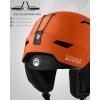 OutdoorMaster Ski Helmet Set,Snowboard Helmet with Goggles for Adults – Durable PC Shell, Protective EPS Foam & 10 Cooling Vents -Snow Helmets for Men, Women & Youth(Matte Orange)
