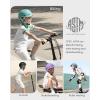 OutdoorMaster Toddler Helmet, Toddler Bike Helmet, Bike Helmet for Youth Boys & Girls, Kids Helmet with Visor, Dial Fit Adjustment Ventilation Multi-Sport Helmet for Bicycle Skate Scooter Longboard(Matte Green)