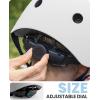 OutdoorMaster Youth & Kids Bike Helmet – Adjustable Multi-Sports Skateboard Helmet with Removable Liners for Balance Bike, Kids Scooter, One Wheel Hoverboard(White)