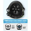 OutdoorMaster Youth & Kids Bike Helmet -Beetles Jr.Adjustable Multi-Sports Skateboard Helmet with Removable Liners for Balance Bike, Toddler Scooter