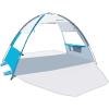 OutdoorMaster Beach Tent Sun Shelter with 2 Ventilated Doors, UPF50+ Easy Setup Beach Tent Canopy for 3 Person, Lightweight & Portable Family Beach Umbrellas for Sand with Carrying Bag -Ocracoke Coast(Ocracoke Coast)
