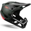 OutdoorMaster Full Face Mountain Bike Helmet for Men & Women-Two Removable Chin Pad Mountain Bike Helmet Grizzly, Ventilation Lightweight Racing Downhill DH BMX MTB Helmet(Emerald Green)