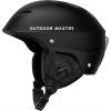 OutdoorMaster Kelvin Ski Helmet – Snowboard Helmet for Men, Women & Youth(Black)
