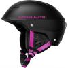 OutdoorMaster Kelvin Ski Helmet – Snowboard Helmet for Men, Women & Youth(Black+pink)