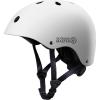 OutdoorMaster Youth & Kids Bike Helmet – Adjustable Multi-Sports Skateboard Helmet with Removable Liners for Balance Bike, Kids Scooter, One Wheel Hoverboard(White)