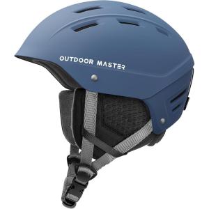 OutdoorMaster Kelvin II Ski Helmet – Snow Sport Helmet Snowboard Helmet for Men Women & Youth(Dark Blue)