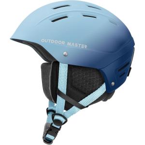 OutdoorMaster Kelvin II Ski Helmet – Snow Sport Helmet Snowboard Helmet for Men Women & Youth(Gradient Blue)