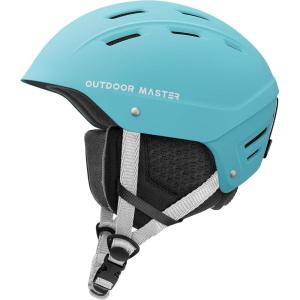 OutdoorMaster Kelvin II Ski Helmet – Snow Sport Helmet Snowboard Helmet for Men Women & Youth(Matte Mint)