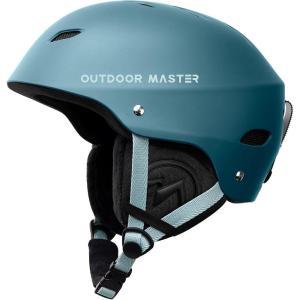 OutdoorMaster Kelvin Ski Helmet – Snowboard Helmet for Men, Women & Youth(Forest Green)