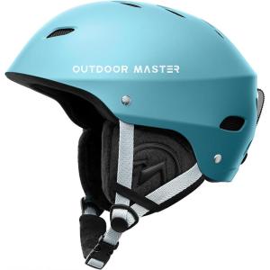 OutdoorMaster Kelvin Ski Helmet – Snowboard Helmet for Men, Women & Youth(mint Green)