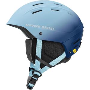 OutdoorMaster MIPS Ski Helmet – Kelvin II MIPS Snow Sport Helmet Snowboard Helmet for Men Women & Youth(Gradient Blue)